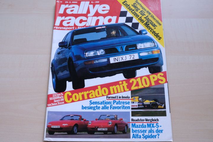 Deckblatt Rallye Racing (11/1990)